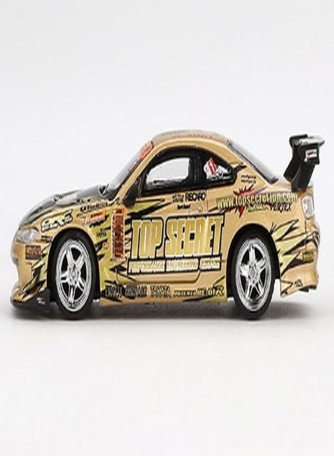 MINI GT 1/64 Nissan Silvia (S15) Top Secret D1GP (Right Handle) Finished Product MGT00714-BL - Image 2